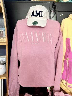Tone on Tone Stitched Crew