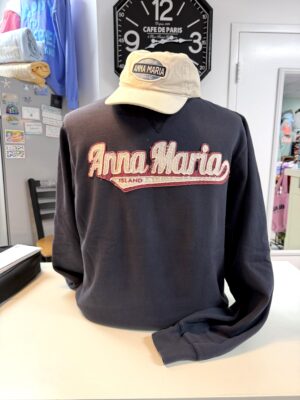 Embroidered Anna Maria Collegiate crew