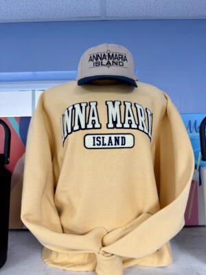 AMI Collegiate Embroidered Crew
