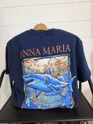 Watercolor Shark Short Sleeve